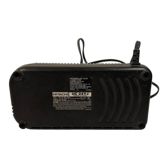 🧰 HITACHI 7.2V - 24V ELETRONIC POWER TOOL BATTERY CHARGER - MODEL UC24YJ 🧰 - Picture 7 of 8